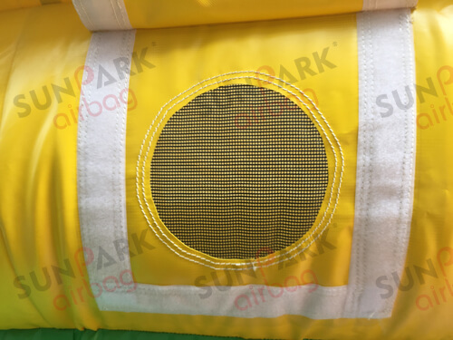 Air Vent to Ajust Pressure of Skate Airbag