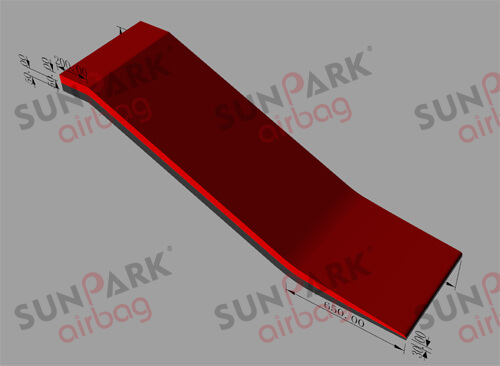 Design of FMX Landing Cushion