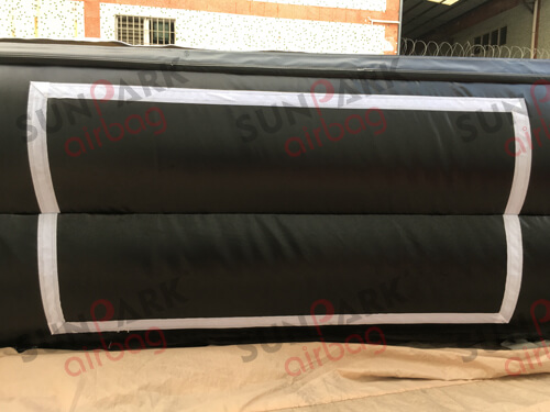 Dual Chambers with Banner of Inflatable FMX Airbag