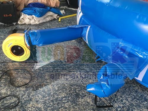 Mechanical Rodeo Bull Blower
