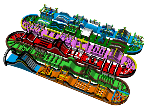 Inflatable Theme Park