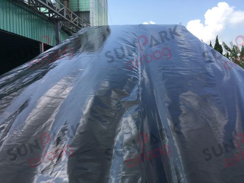 Airbag Landing for Bike Top Sheet