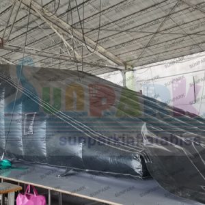 Airbag Landing for Training MTB Tricks