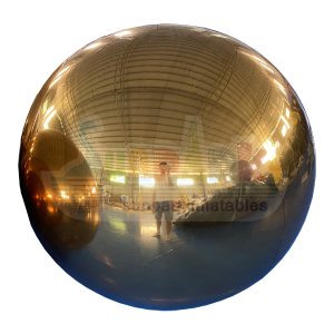 Gold Inflatable Mirror Ball