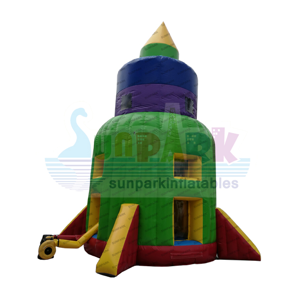Inflatable Rocket Parachute Simulator