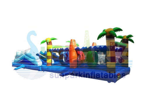 Biggest Inflatable Adventure Obstacle Course