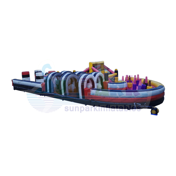 Largest Inflatable Assault Course