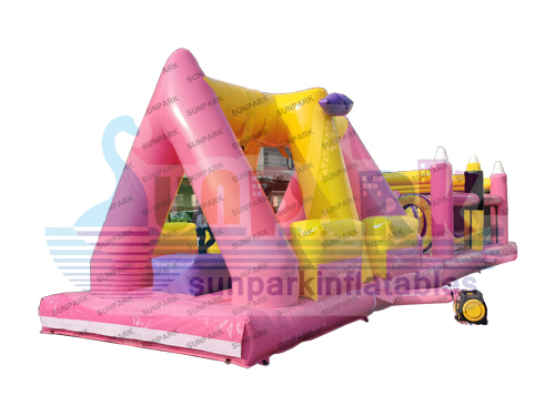 Massive Blow-up Obstacle Course
